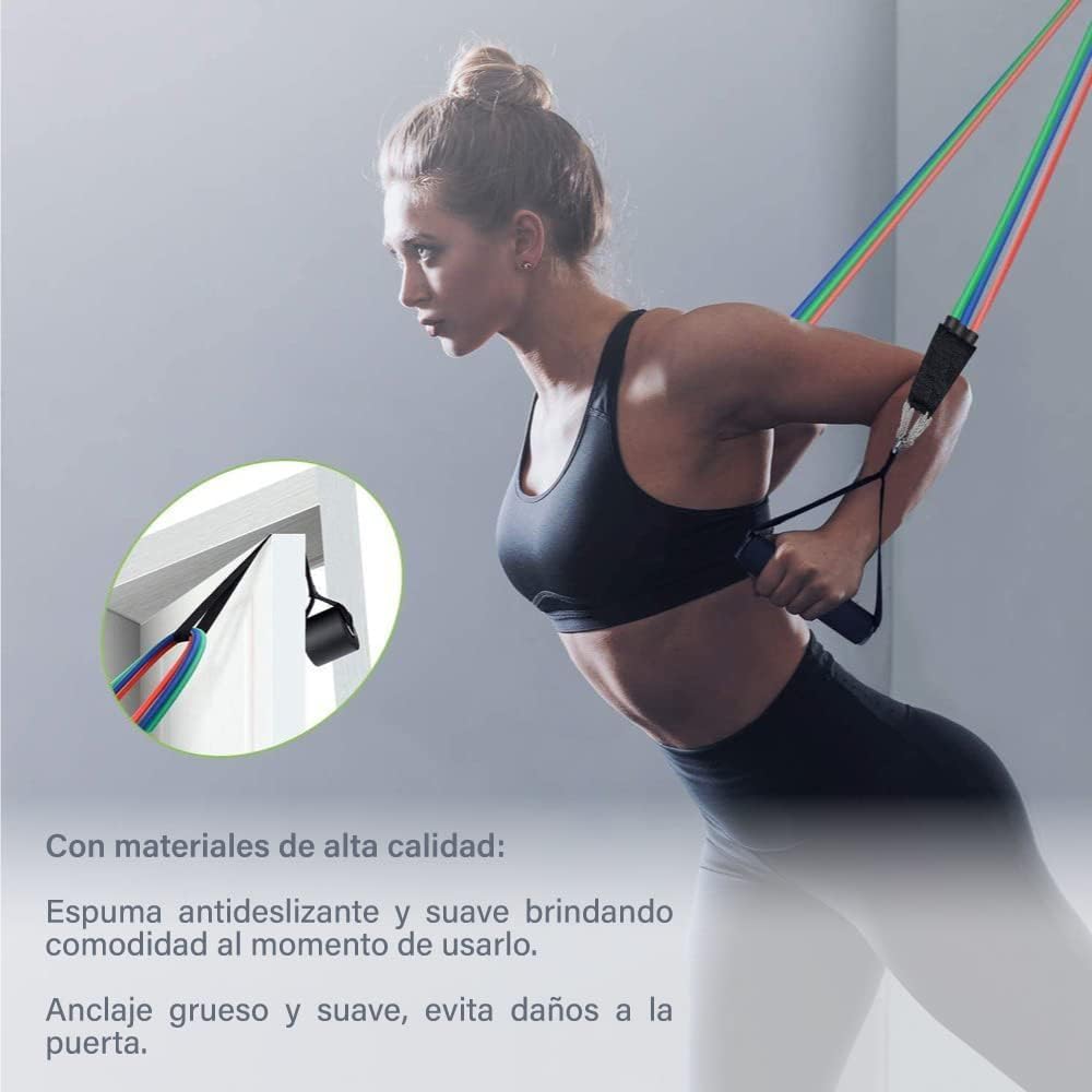 SET X5 BANDAS ULTRA-RESISTENTE FITNESS PRO