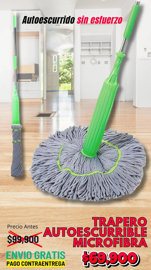 TRAPERO AUTOESCURRIBLE MICROFIBRA PREMIUM