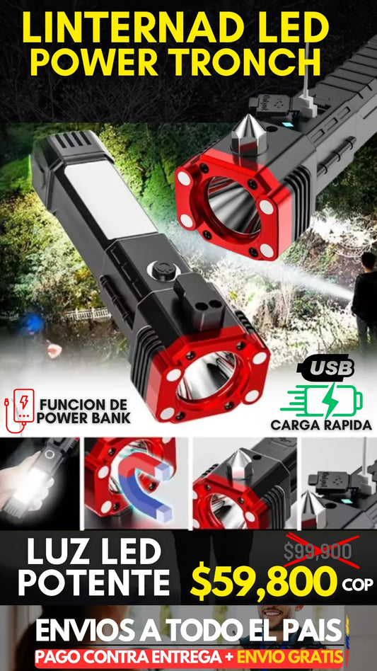 LINTERNA LED POWER TRONCH