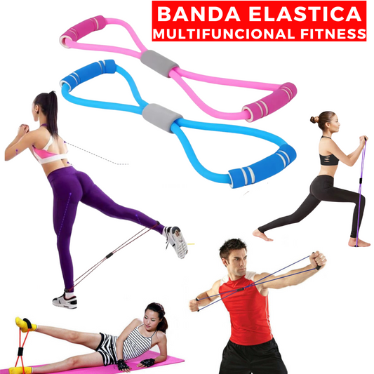 BANDA ELASTICA AJUSTABLE MULTIFUNCIONAL FITNESS